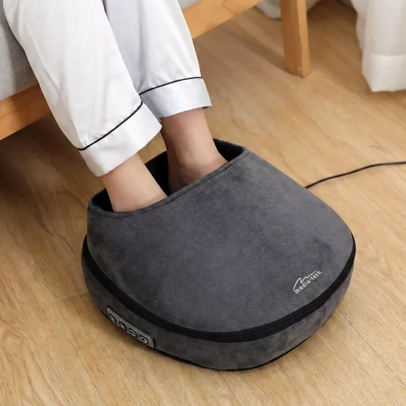 Media-Tech MT6541 vyhrievaná masážna pomôcka na chodidlá so shiatsu a vzduchovou kompresiou