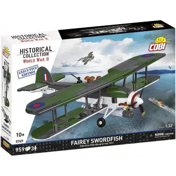 COBI KLOCKI stavebnica Fairey Swordfish Executive Edition 959 dielov