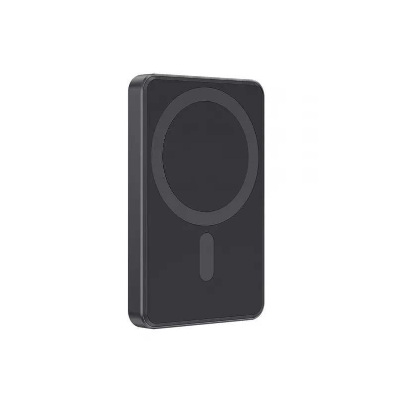 Gembird PB05-WPC15M-01 magnetická bezdrôtová powerbanka 15W, 5000mAh, čierna