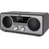 TechniSat DIGITRADIO 602 DAB+/FM/internetové rádio s Bluetooth, CD prehrávačom a Qi nabíjačkou - antracitová/strieborná