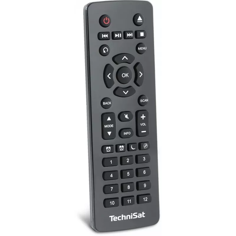 TechniSat DIGITRADIO 602 DAB+/FM/internetové rádio s Bluetooth, CD prehrávačom a Qi nabíjačkou - antracitová/strieborná