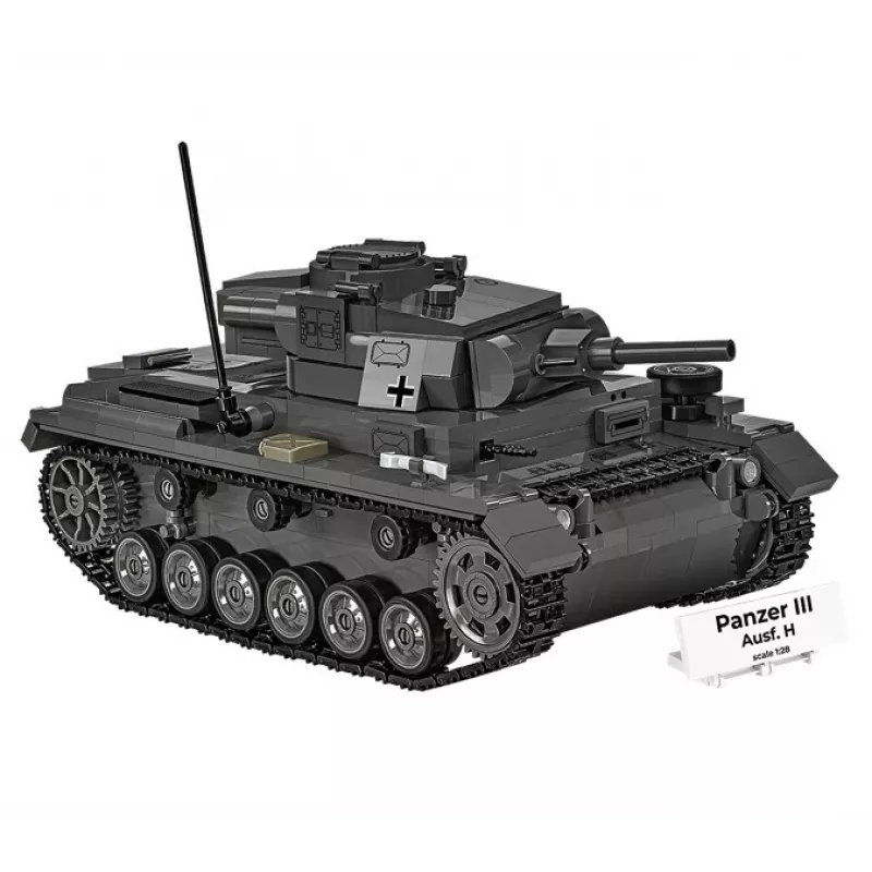 COBI 958 PCS HC WWII Panzer III Ausf. H stavebnica