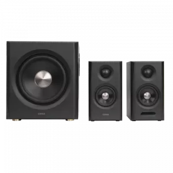 Edifier S355DB 2.1 regálový reproduktorový systém so subwooferom, čierny