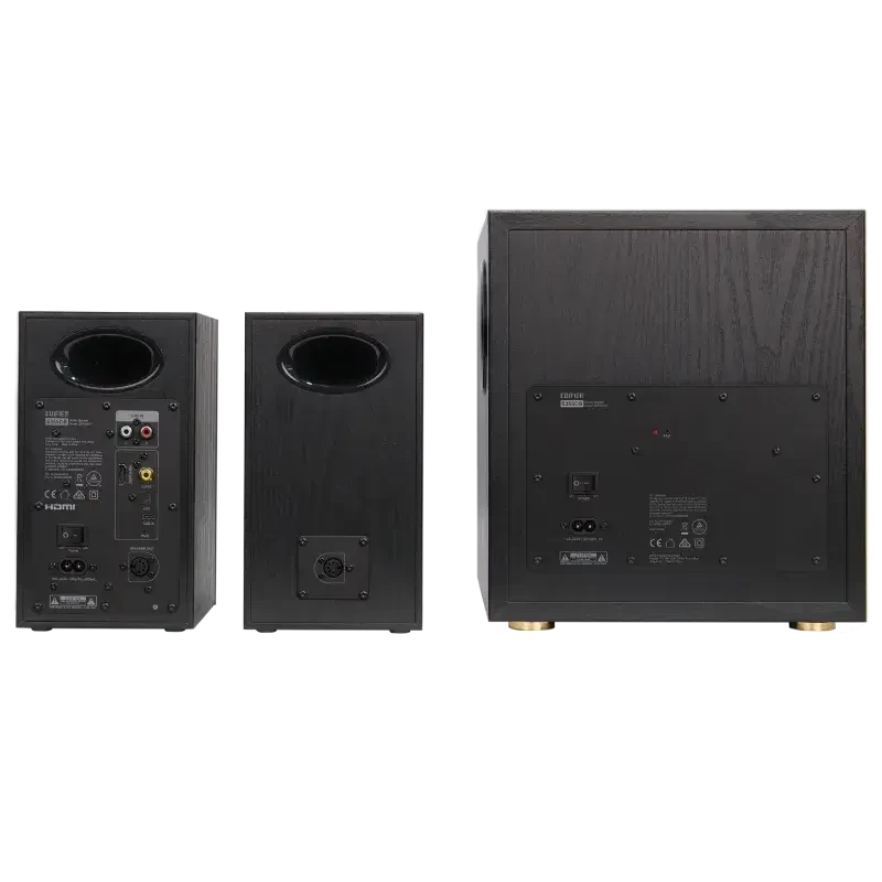 Edifier S355DB 2.1 regálový reproduktorový systém so subwooferom, čierny
