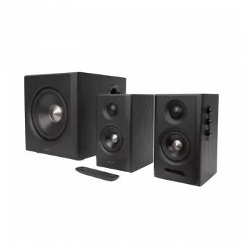 Edifier S355DB 2.1 regálový reproduktorový systém so subwooferom, čierny