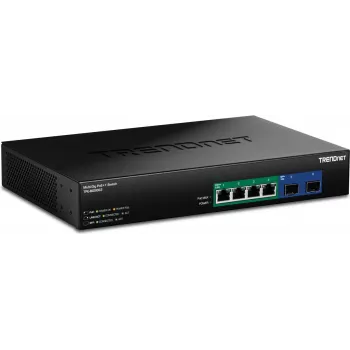 TRENDnet TPE-BG5062 switch 240W 2.5G GaN Power PoE++ s 10G SFP+ portom - switch - 6-portový