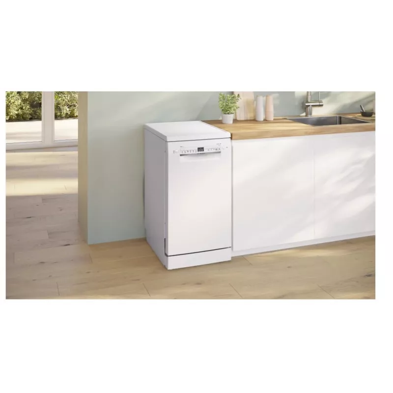 Bosch Serie 2 SPS2HKW55E voľne stojaca úzka umývačka riadu, 10 miest na riad, biela