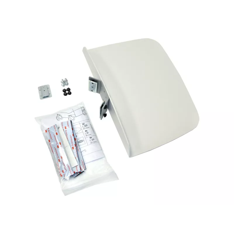 Ergotron Utility Shelf - montážny komponent (upevnenia, polica pre vozík) - pre tlačiareň - biela - pre Neo-Flex ESD WorkSpace; TeachWell LCD Mobile Digital Platform, Mobile Digital Platform