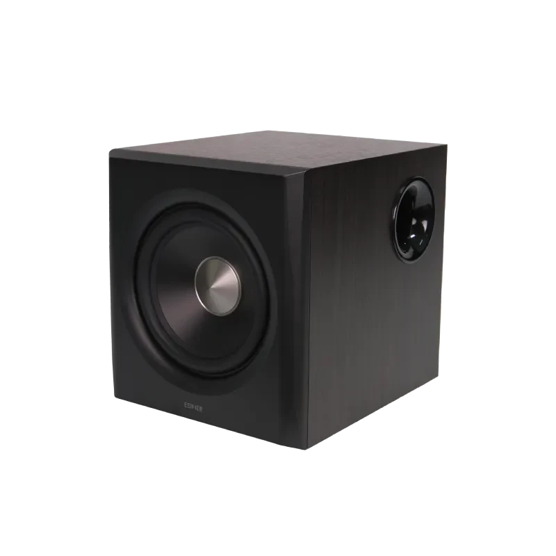 Edifier S355DB 2.1 regálový reproduktorový systém so subwooferom, orech