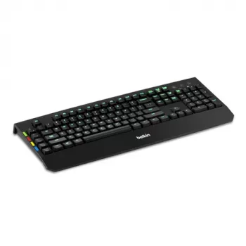 Belkin 4-portový Secure KVM switch s integrovanou klávesnicou - len USA