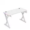 HUZARO HERO 2.3 RGB WHITE herný stôl
