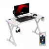 HUZARO HERO 2.3 RGB WHITE herný stôl