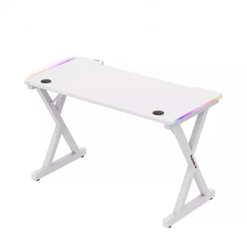 HUZARO HERO 2.3 RGB WHITE herný stôl