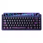 AULA Gasket AMG65 Purple LightFeather RGB mechanická klávesnica