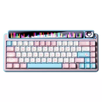 AULA Gasket AMG65 Blue LightFeather RGB mechanická klávesnica
