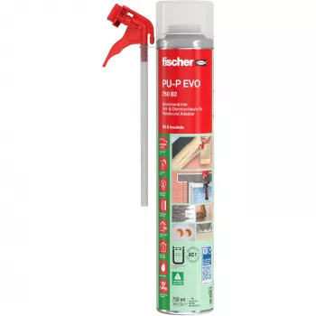 Fischer Low-Monomer PU Foam PU-P EVO 750 B2 (biela, 750ml)