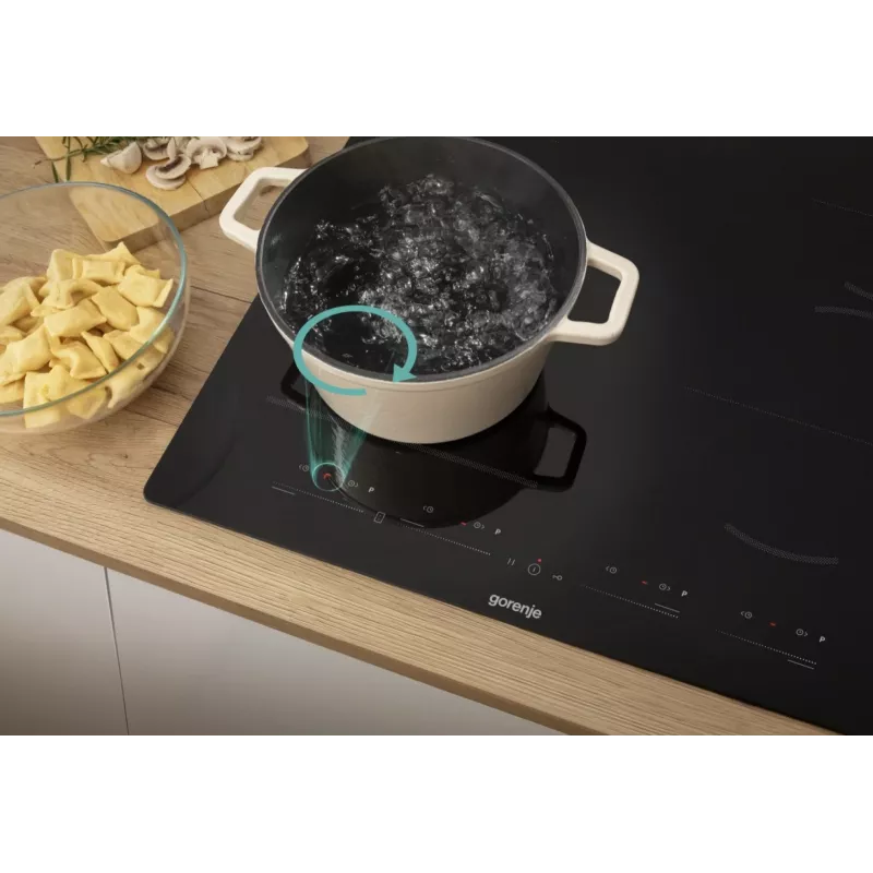 Gorenje indukčná varná doska GI6432BSC 60 cm čierna s PowerBoost, časovač, detská poistka