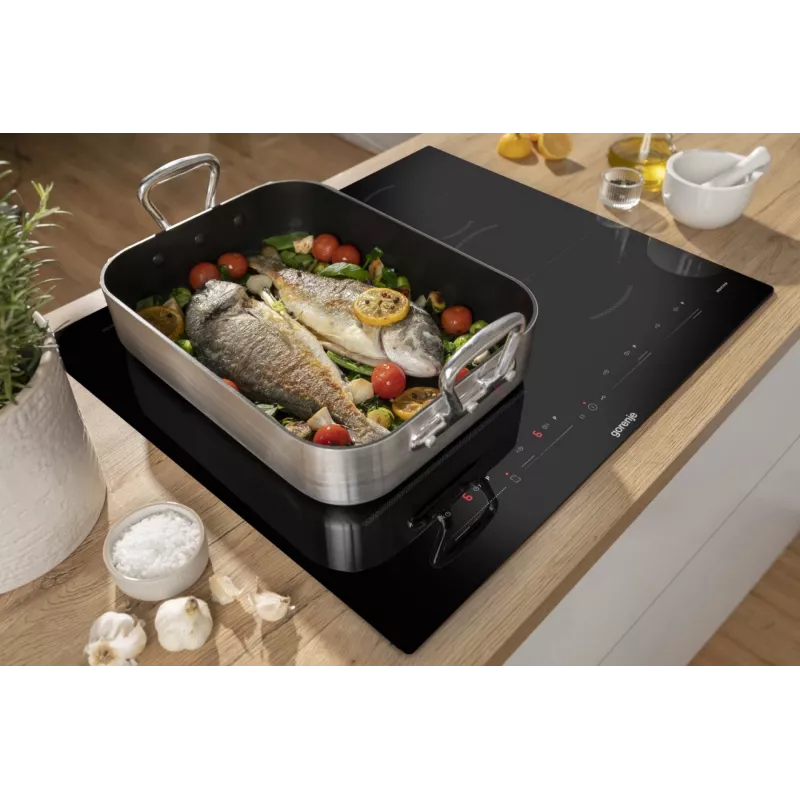Gorenje indukčná varná doska GI6432BSC 60 cm čierna s PowerBoost, časovač, detská poistka
