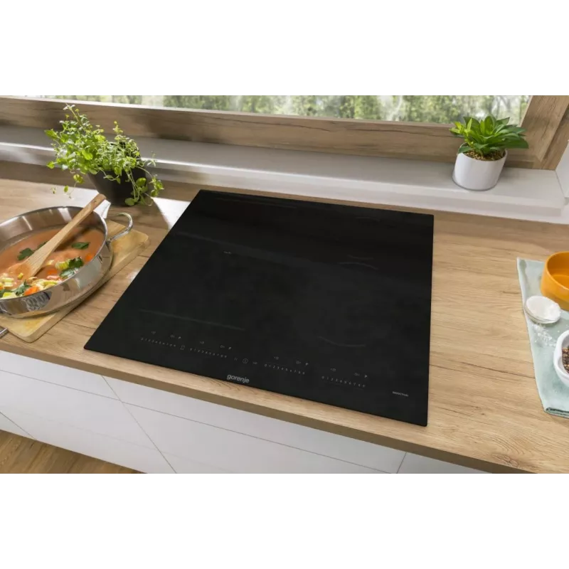 Gorenje indukčná varná doska GI6432BSC 60 cm čierna s PowerBoost, časovač, detská poistka