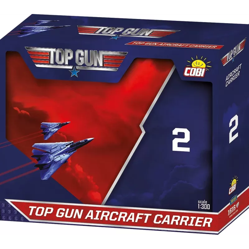 COBI KLOCKI kocky Top Gun lietadlová loď 6130 dielov