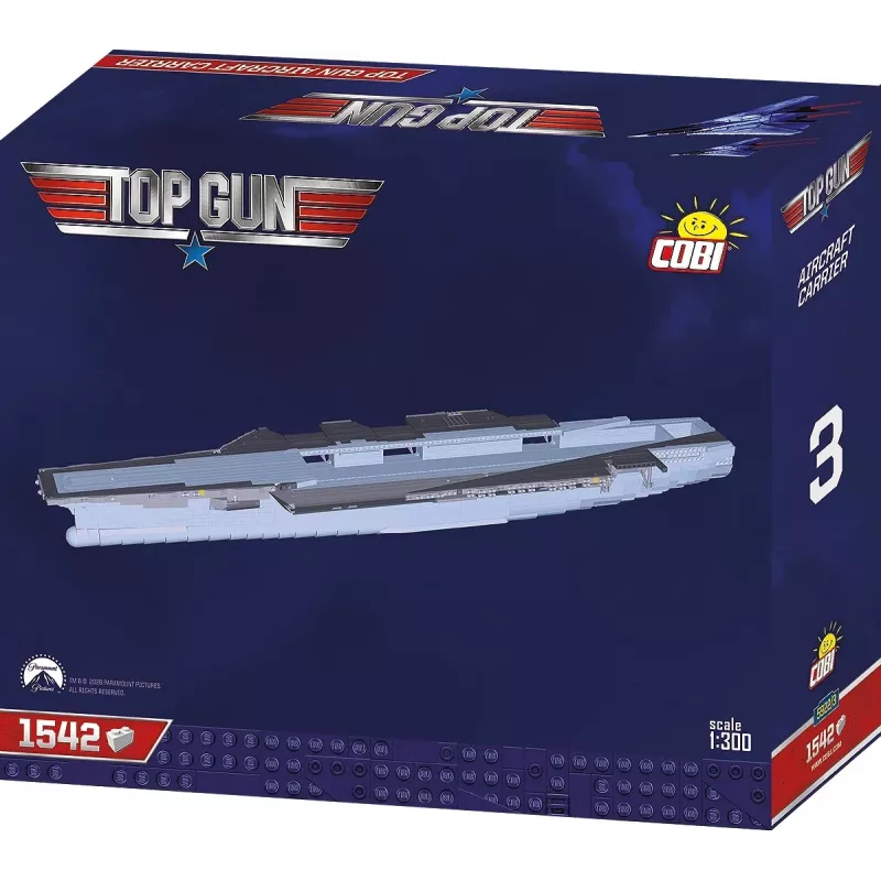 COBI KLOCKI kocky Top Gun lietadlová loď 6130 dielov