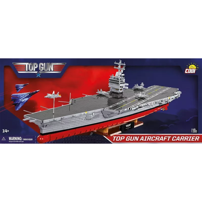 COBI KLOCKI kocky Top Gun lietadlová loď 6130 dielov