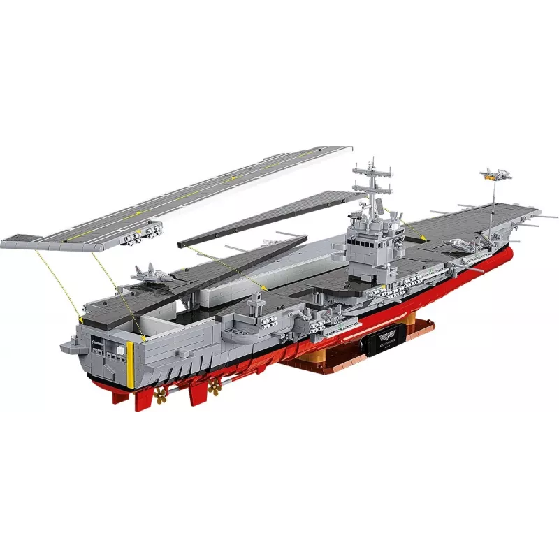 COBI KLOCKI kocky Top Gun lietadlová loď 6130 dielov
