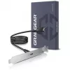GRAUGEAR G-ETC-20G-B High-Speed USB-C port Retrofit Kit s PCI slotovou záslepkou, 0,5 m, čierna