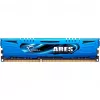 G.Skill ARES 32 GB (4x 8 GB) DDR3-2400 CL11 Desktop pamäťová sada - modrá