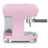 Smeg ECF02PKEU 50s Retro Style espresso kávovar, 1350 W, ružový