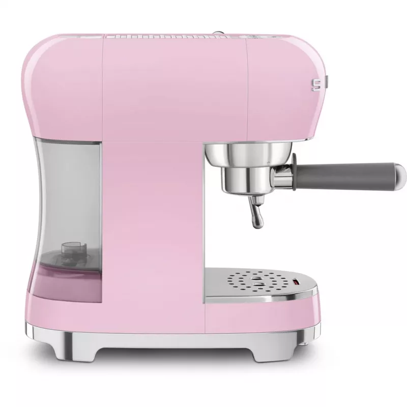 Smeg ECF02PKEU 50s Retro Style espresso kávovar, 1350 W, ružový