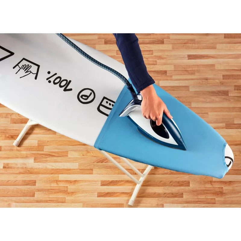TEFAL TI 1200 žehliaca doska biela 124x40 cm výškovo nastaviteľná 93 cm