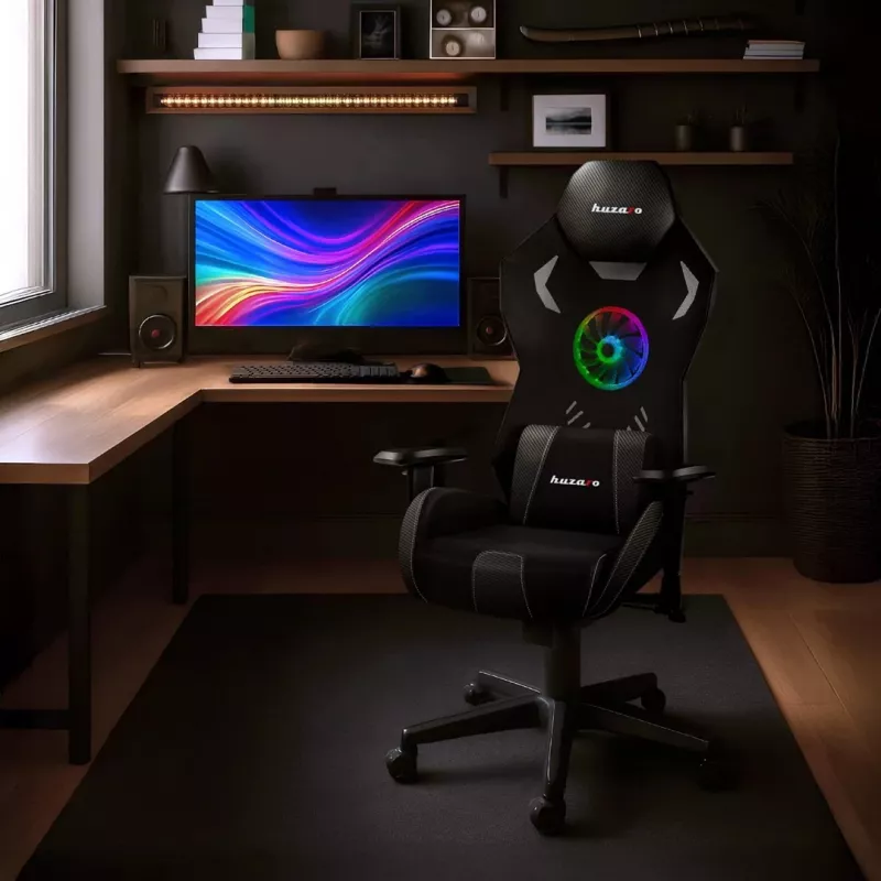 Huzaro Combat 7.6 RGB Black herná stolička