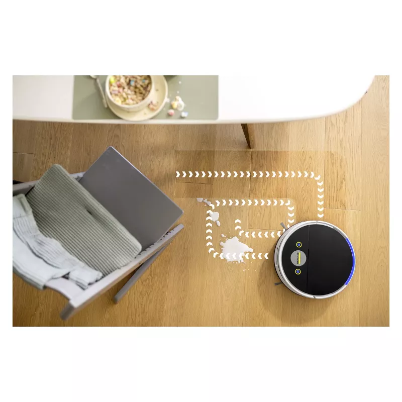 Kärcher RVF 7 Comfort robotický vysávač, bez vrecka, biela, 150 min výdrž