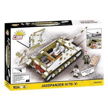 COBI KLOCKI Historical Collection Jagdpanzer IV/70 (V) (Sd.Kfz.162/1) stavebnica 1024 dielov