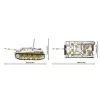COBI KLOCKI Historical Collection Jagdpanzer IV/70 (V) (Sd.Kfz.162/1) stavebnica 1024 dielov