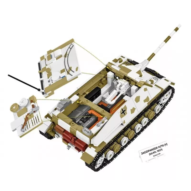 COBI KLOCKI Historical Collection Jagdpanzer IV/70 (V) (Sd.Kfz.162/1) stavebnica 1024 dielov