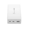 j5create JUP37185W-EN 185W GaN PD 3.1 USB-C 3-portová nabíjačka biela