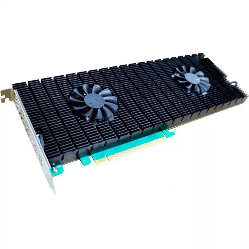 HighPoint Rocket 1508 8x M.2 port na PCIe 4.0 x16 NVMe HBA C rozširujúca karta