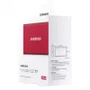 Samsung Portable SSD T7 500GB USB 3.2 Gen 2 Metallic Red externý SSD disk