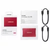 Samsung Portable SSD T7 500GB USB 3.2 Gen 2 Metallic Red externý SSD disk
