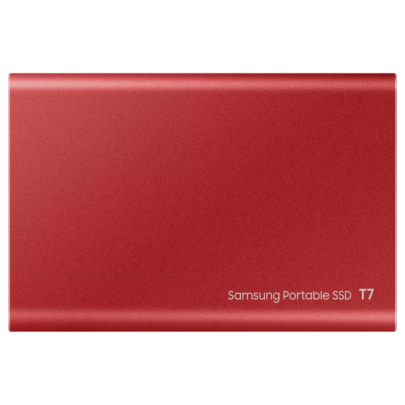 Samsung Portable SSD T7 500GB USB 3.2 Gen 2 Metallic Red externý SSD disk