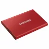 Samsung Portable SSD T7 500GB USB 3.2 Gen 2 Metallic Red externý SSD disk