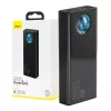 Baseus Amblight power banka 30000mAh, 4xUSB, USB-C, 65W, čierna
