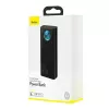 Baseus Amblight power banka 30000mAh, 4xUSB, USB-C, 65W, čierna