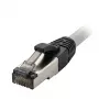 Synergy21 patch kábel RJ45, CAT8.1 2000MHz, 0,5m, sivý, S-STP (S/FTP), TPE/LSZH (SuperFlex), AWG26
