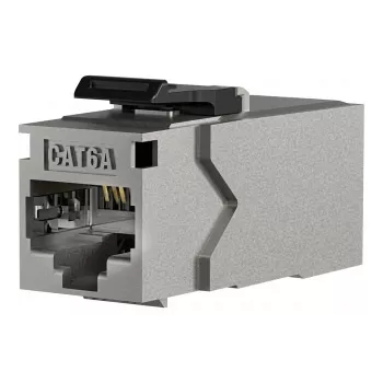 EFB Keystone adaptérový modul RJ45 STP Cat.6A 90° zinkový odliatok 40mm