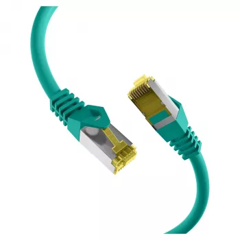 EFB RJ45 patch kábel Cat.6A S/FTP LSZH Cat.7 surový kábel zelený 0,15m