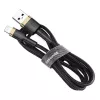 Baseus Cafule Lightning na USB-A kábel 1m čierny/zlatý