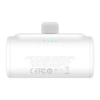 Baseus Compact 5000mAh 20W USB-C power banka biela
